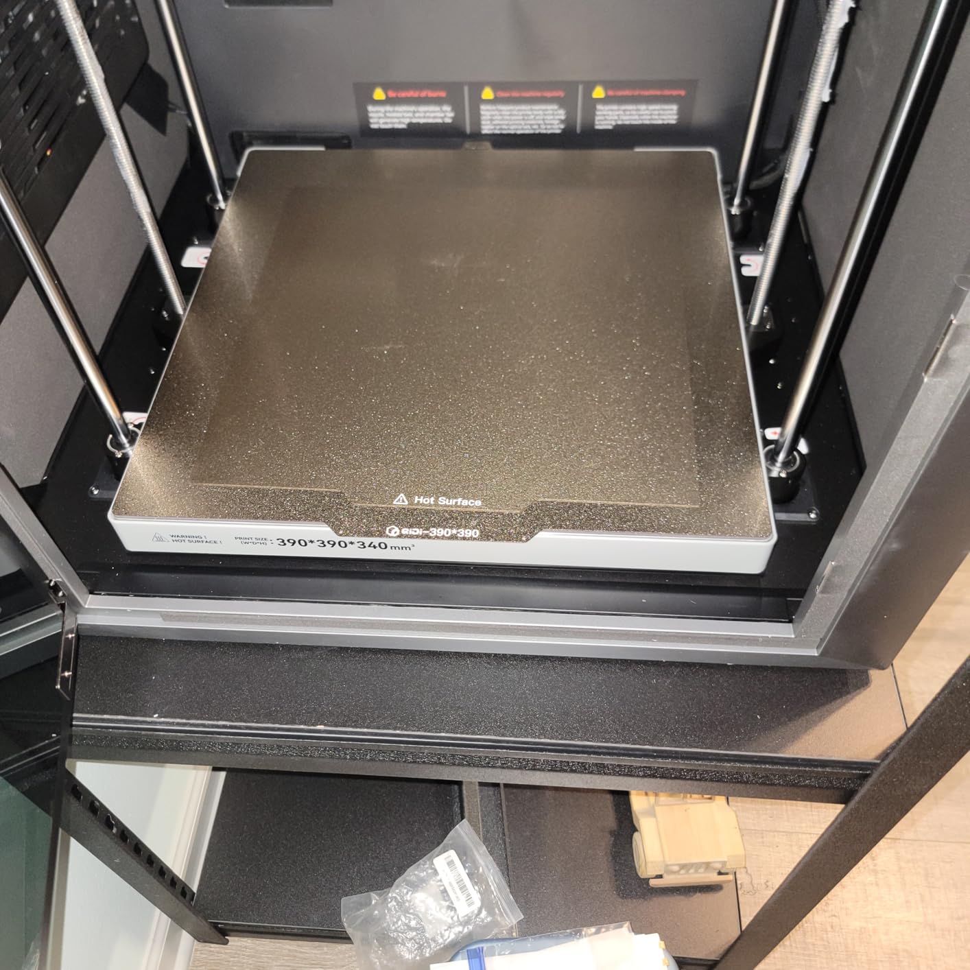 QIDI Max4 3D Printer, 390×390×340mm Large Build Volume, 65℃ Heated Chamber customer photo 1