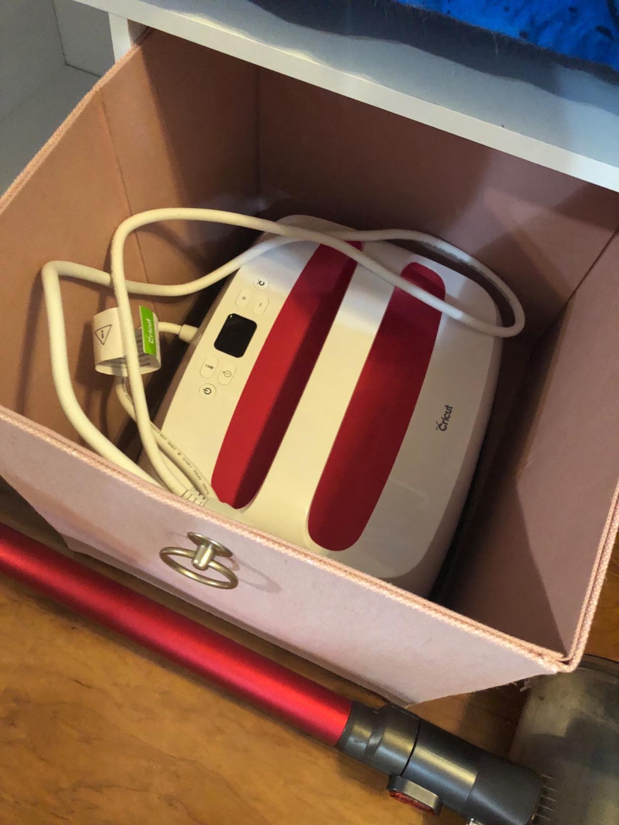 Cricut EasyPress® SE – 12 in x 10 in Heat Press - Raspberry customer photo 1