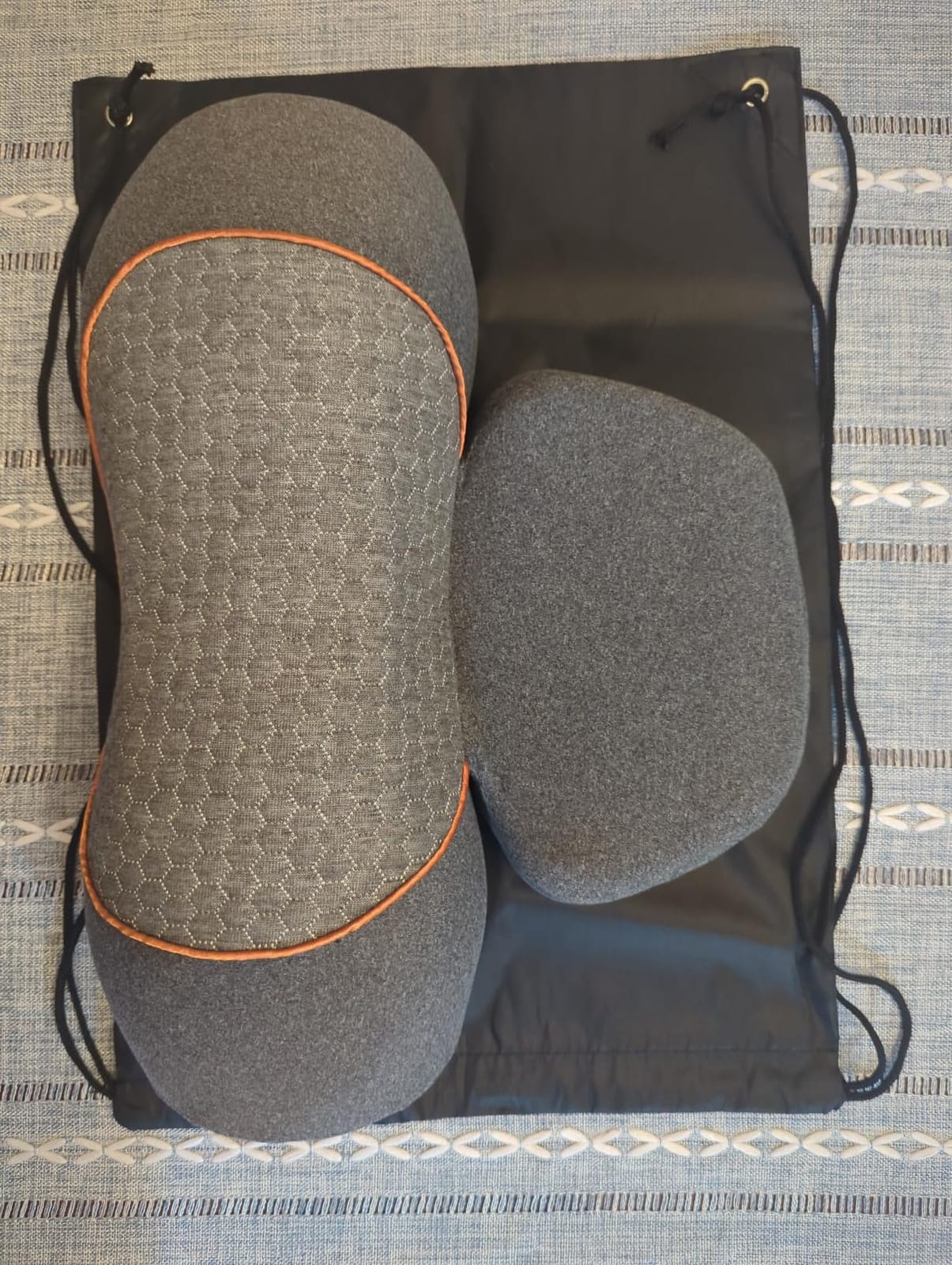 Upalled Cordless Heated Neck Massager Pillow for Pain Relief Deep Tissue customer photo 2