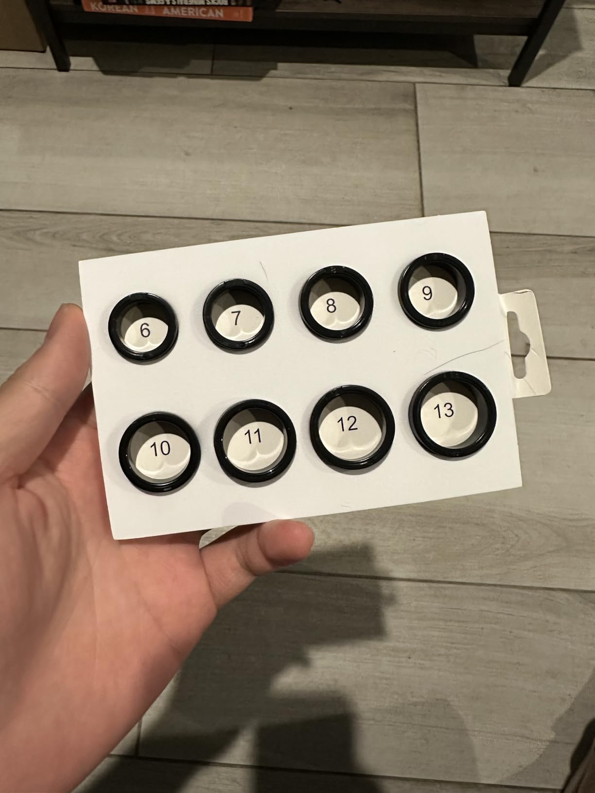 POBOVi Gen 2 Titanium Smart Ring for Women & Men, Sleep & Heart Rate Tracker, No Subscription, Size Before You Buy (Polished Black, 11) customer photo 1