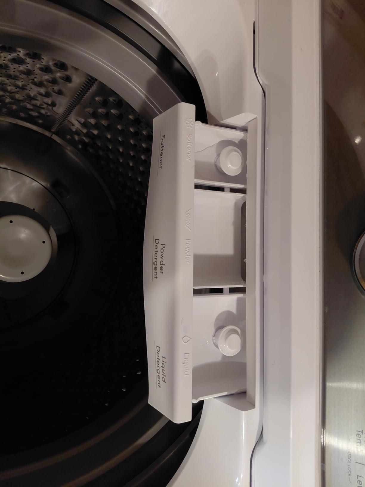 4.1 cu. ft. Top Load Washer with Triple Action Agitator - White | Triple Action Agitator for Tough Dirt & Stains - Reduce Laundry Time with Express Wash and AccelaWash - Touch Controls customer photo 1