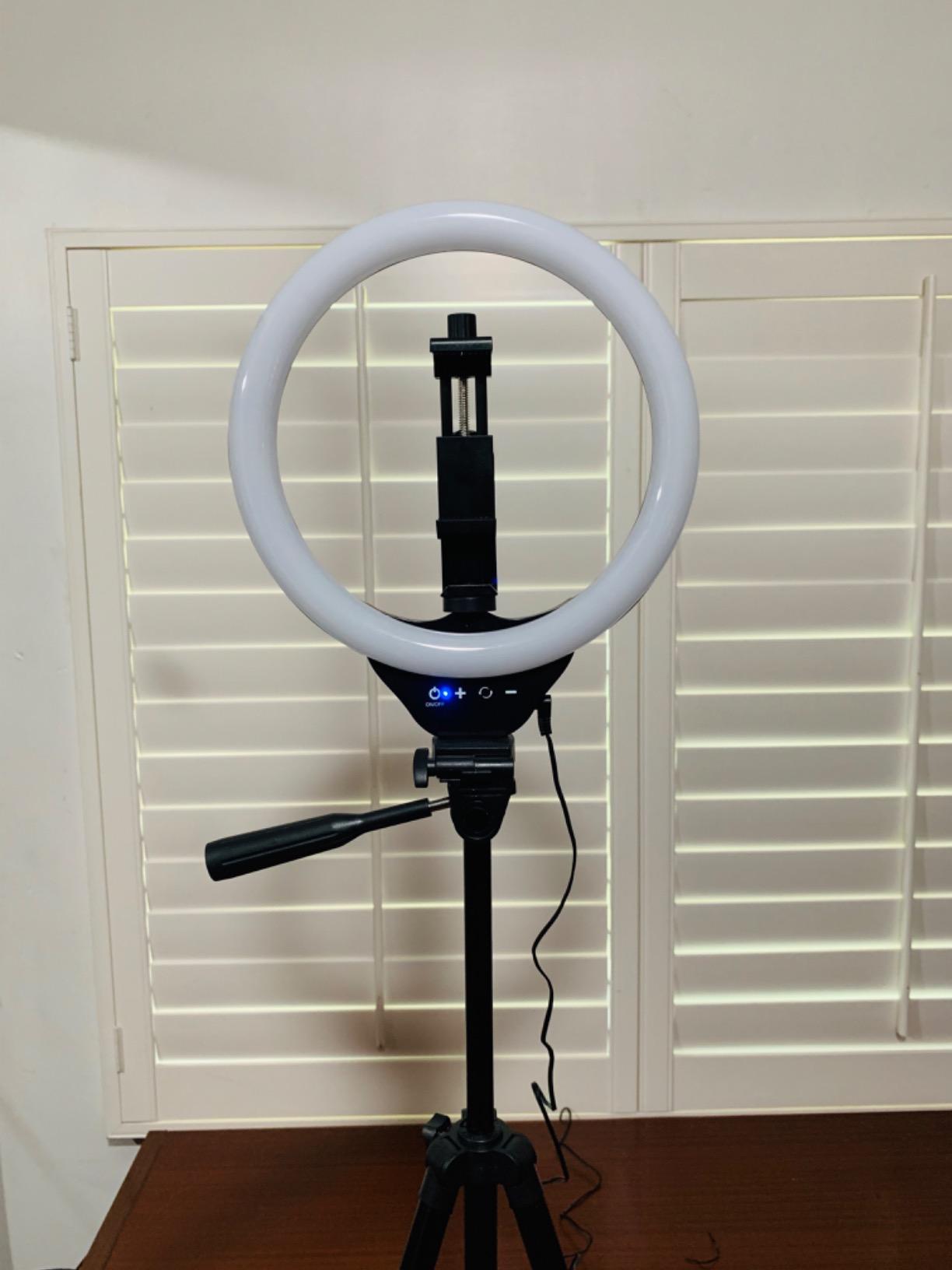Torjim 12 Inch Video Light Kit for Creators | 30W High Brightness | Studio Lights with Tripod Stand & Phone Holder customer photo 2