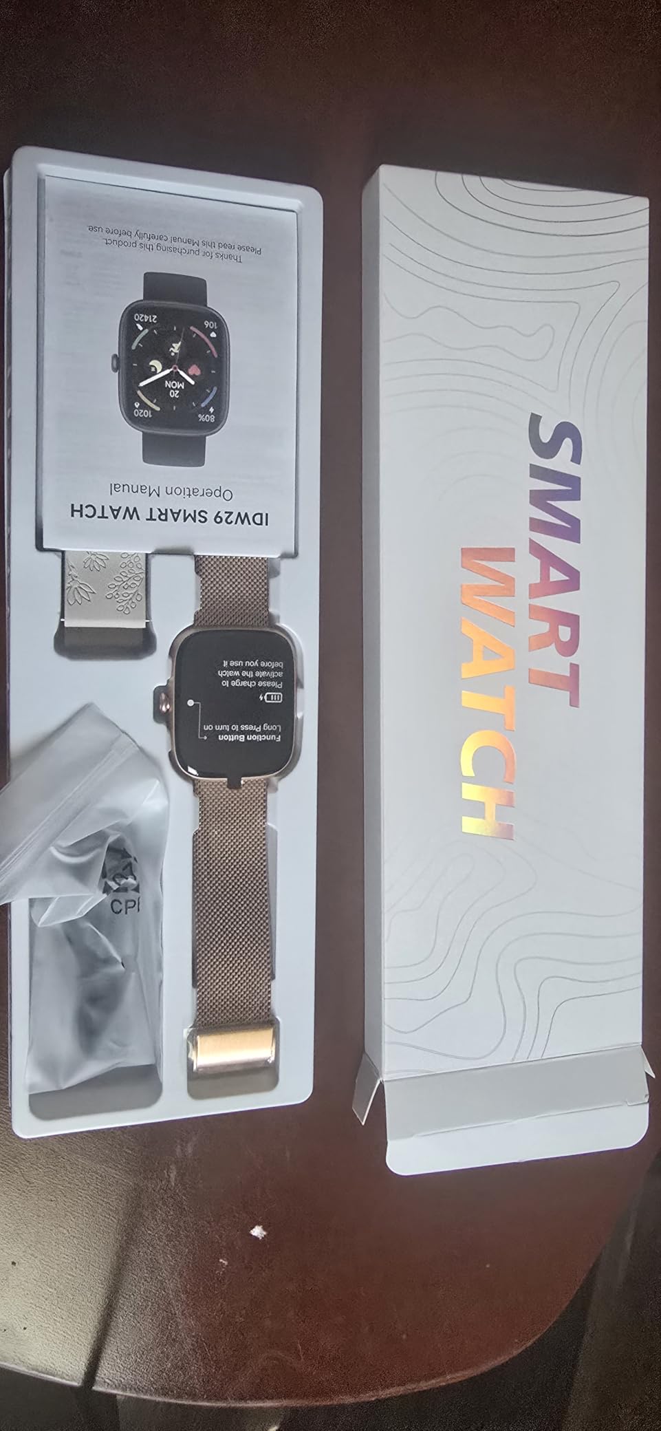Smart Watches for Women Android/iPhone, Fitness Trackers with Answer/Call, Sleep Tracker/Step Counter/Heart Rate/SpO2 Monitor, 100+ Sports Modes, IP68 Waterproof (2 Changeable Bands) customer photo 2