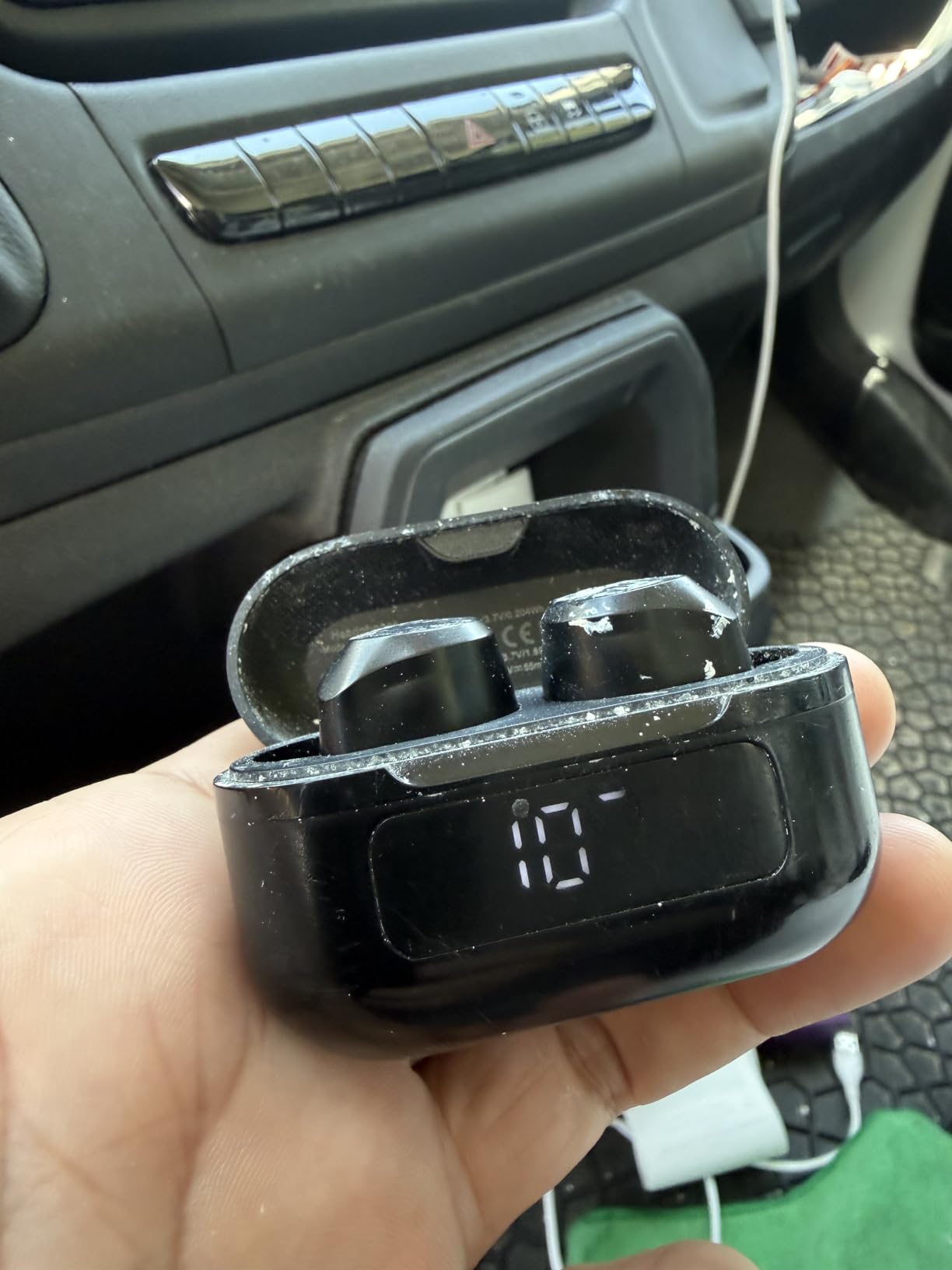 TOZO NC9 Hybrid Active Noise Cancelling Wireless Earbuds, 60H, LED Display, 6 Mic ENC Clear Calls, Deep Bass Sound, IPX8, in Ear Bluetooth 5.3 Headphones, 32 EQs via APP, Comfort Fit Ear Buds customer photo 2