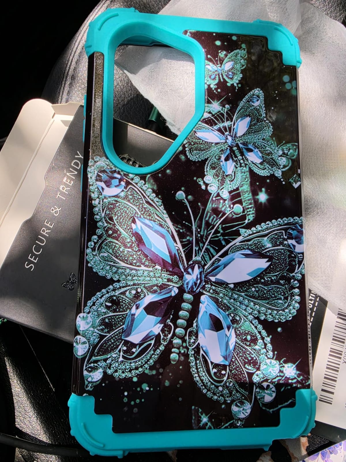 Miqala for Galaxy S25 Case, Glow in The Dark Three Layer Heavy Duty Shockproof Protection customer photo 1
