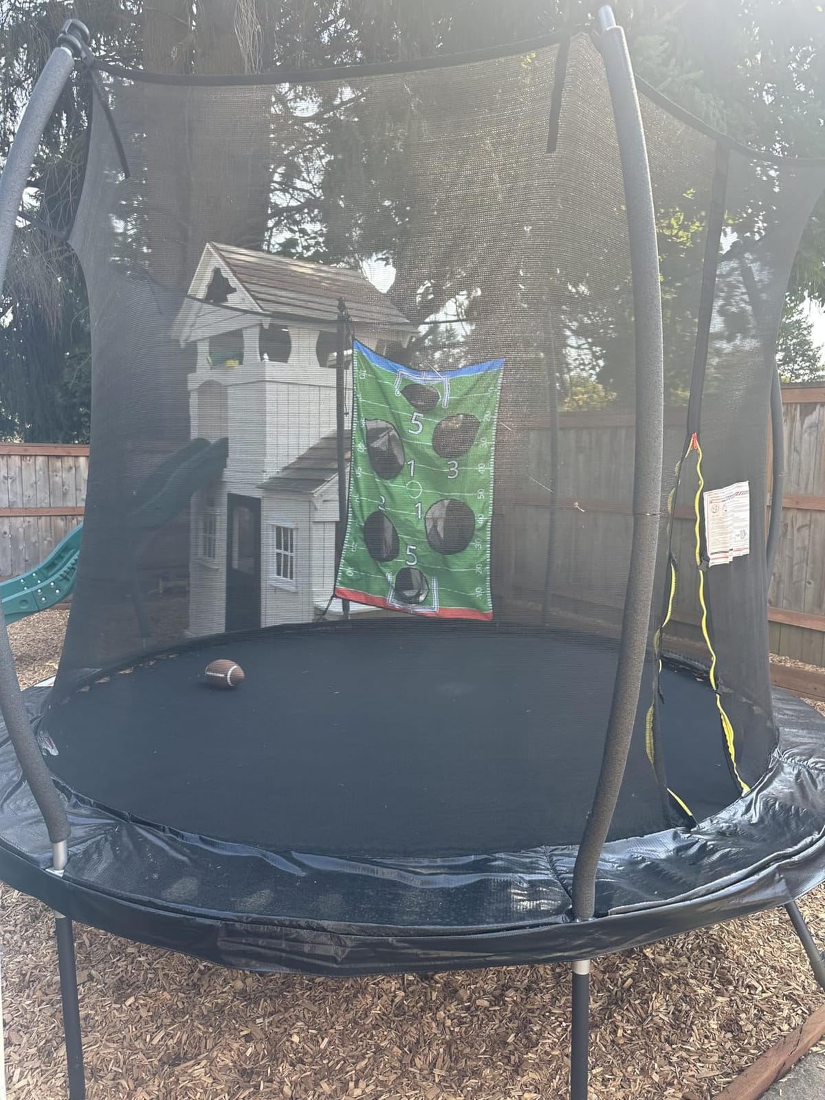 ACWARMHOME Trampoline Outdoor 16FT 15FT 14FT 12FT 10FT 8FT with Enclosure, Anti-Rust Coated Frame, Backyard Large Recreational Trampolines with Net for Kids & Adults, ASTM Approved customer photo 2