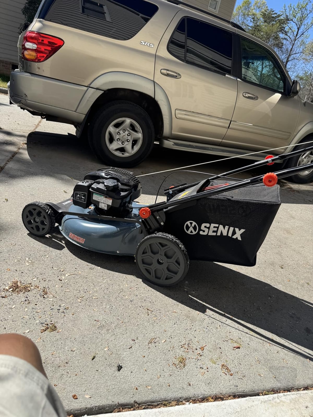 SENIX 21 in Self Propelled Gas Lawn Mower, 170 cc 4-Cycle Mower customer photo 1