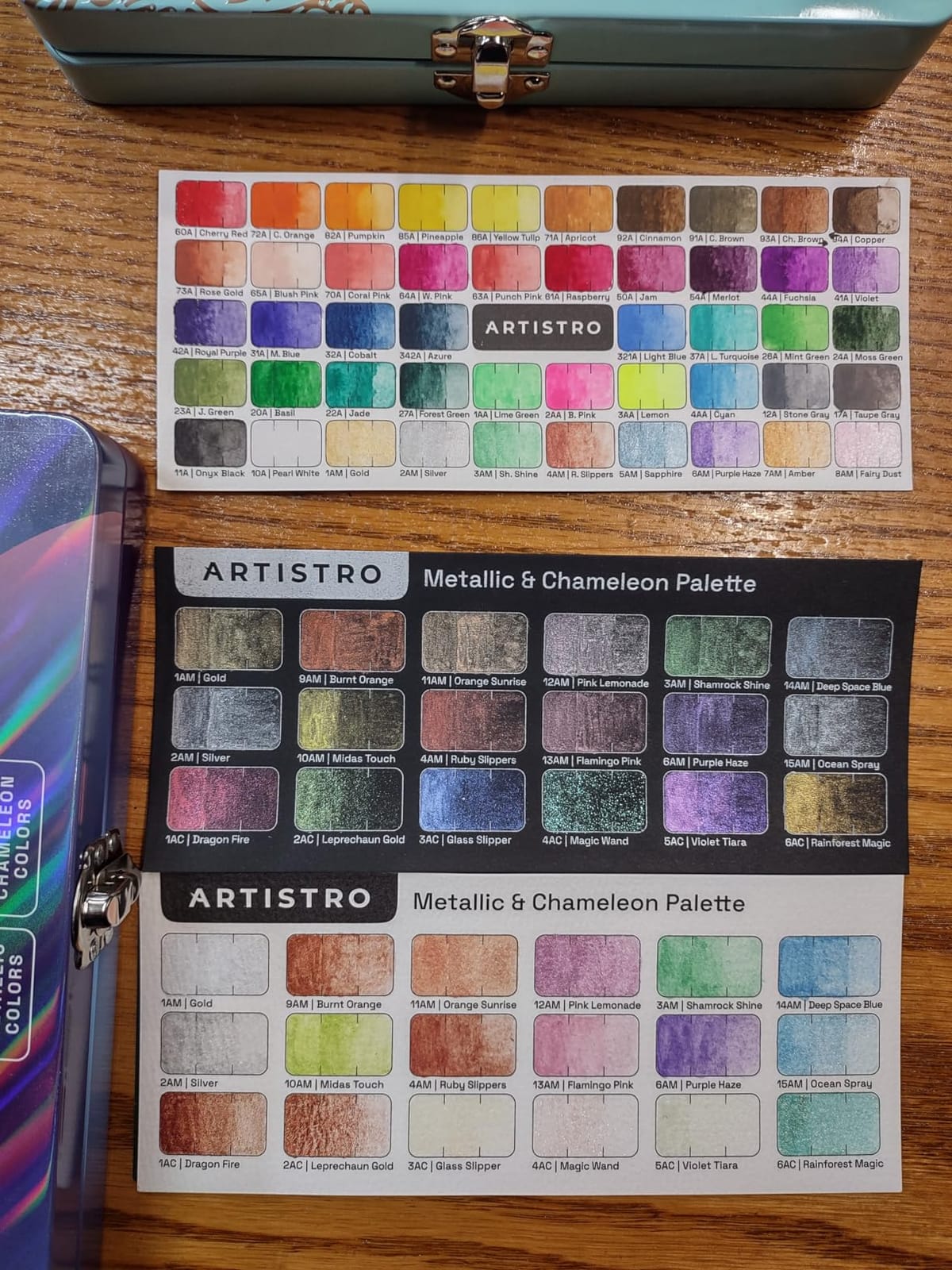 ARTISTRO Watercolor Paint Set - Travel Art Kit - 50 Colors customer photo 2