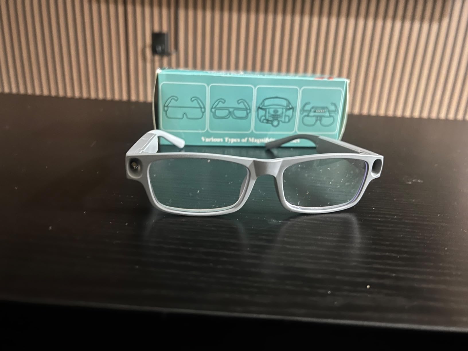 200% Magnifying Glasses with Light, USB Rechargeable LED Reading Glasses customer photo 2