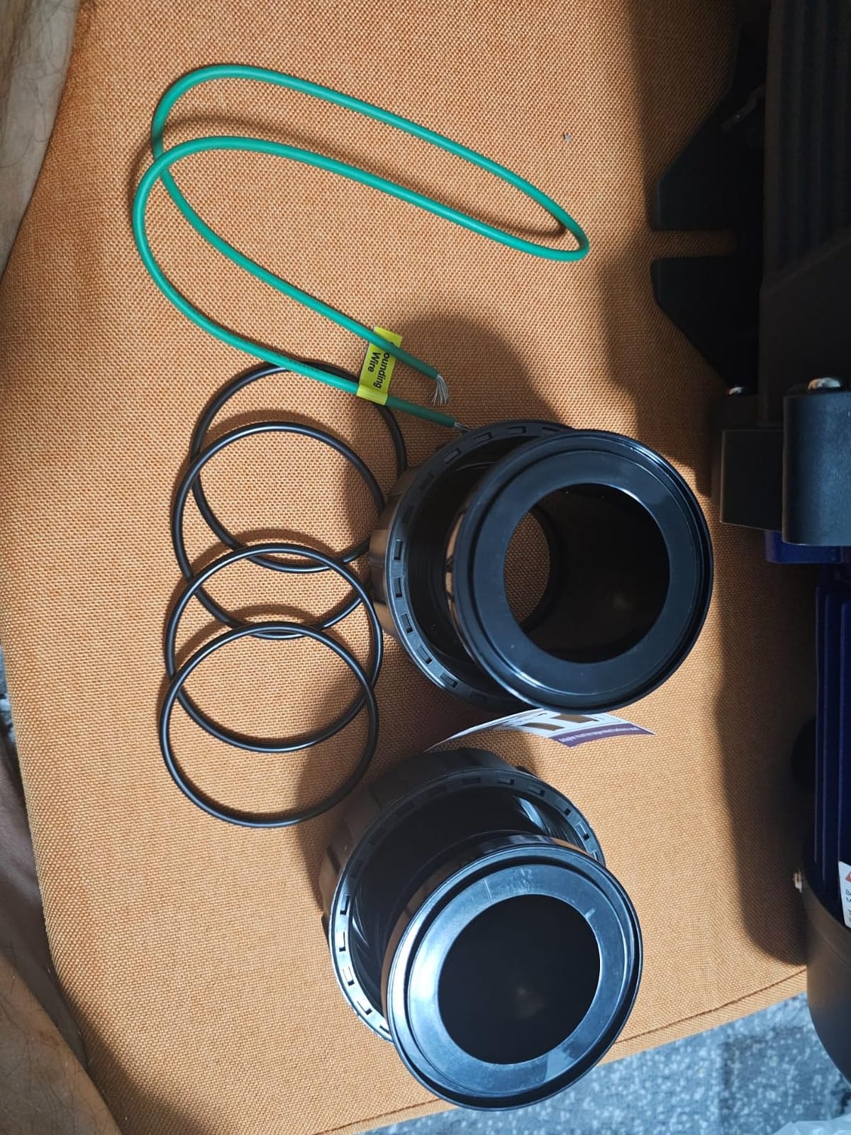 Aquastrong 2HP In/Above Ground Pool Pump, Dual Speed with Timer, 115V, 5186GPH, High Flow Self Primming Swimming Pool Pump,Black customer photo 2