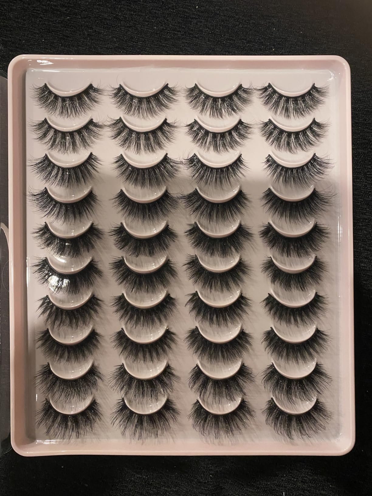 Cat Eye Magnetic Eyelashes Natural Look Wispy Magentic Lashes Reusable customer photo 1