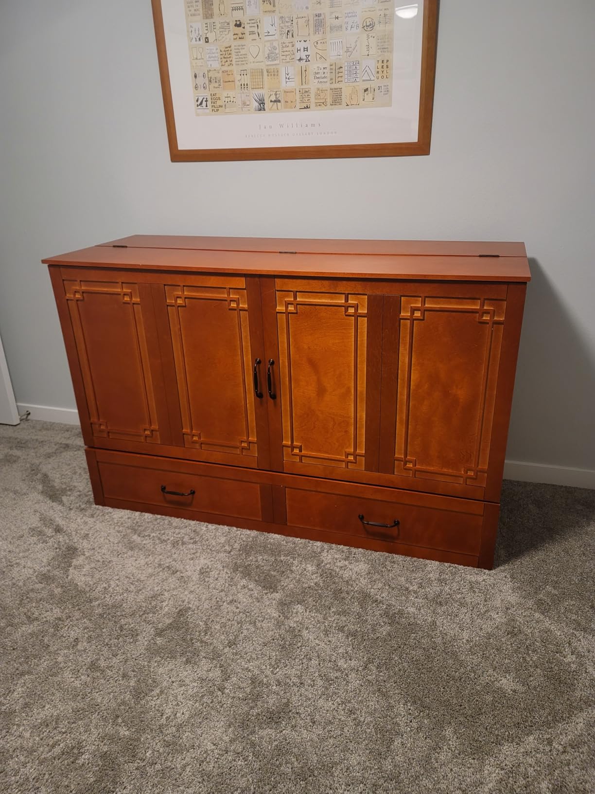 PUREMIND Space Saving Queen Murphy Bed with Mattress Included customer photo 1