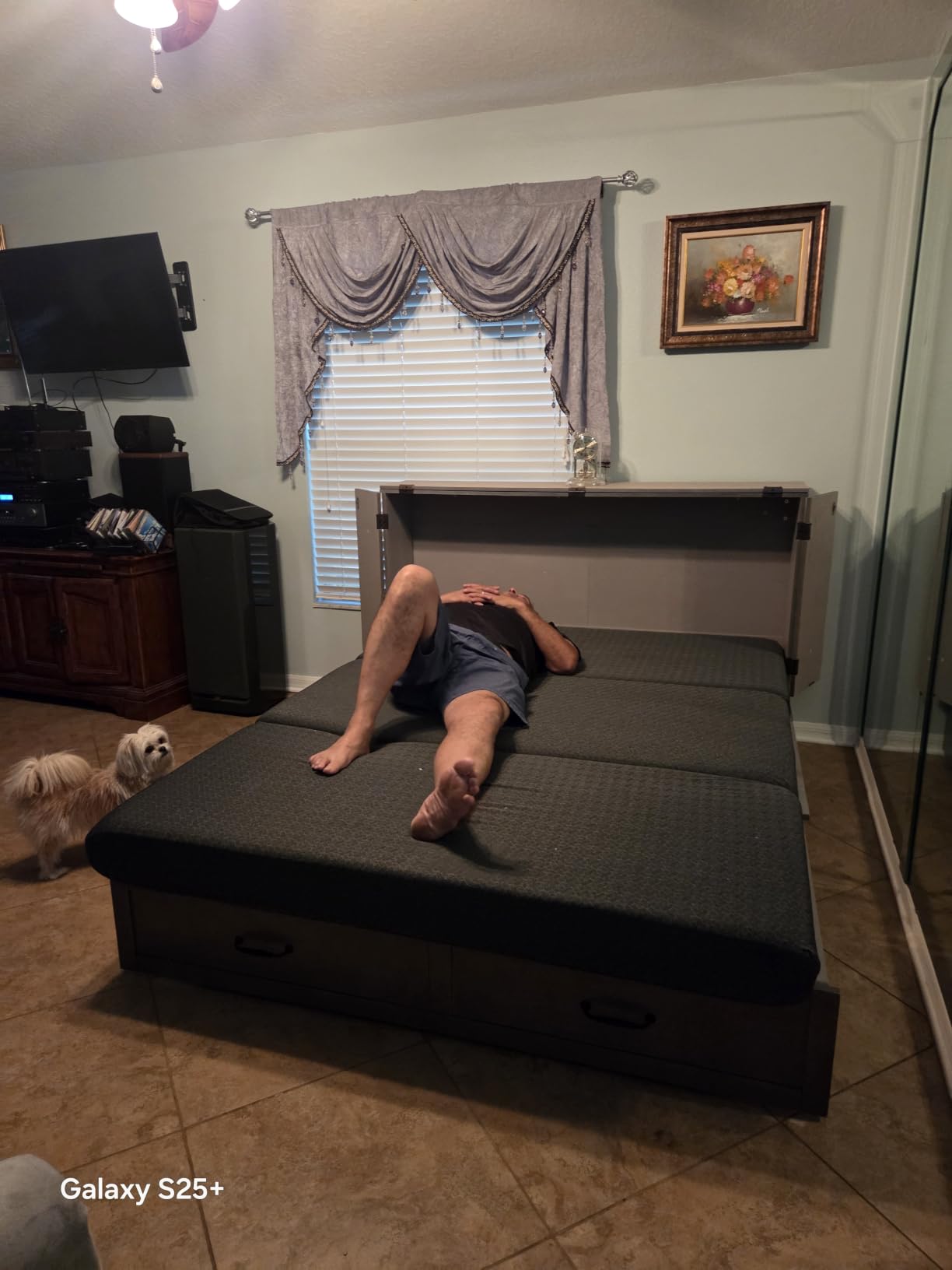 PUREMIND Space Saving Queen Murphy Bed with Mattress Included customer photo 2