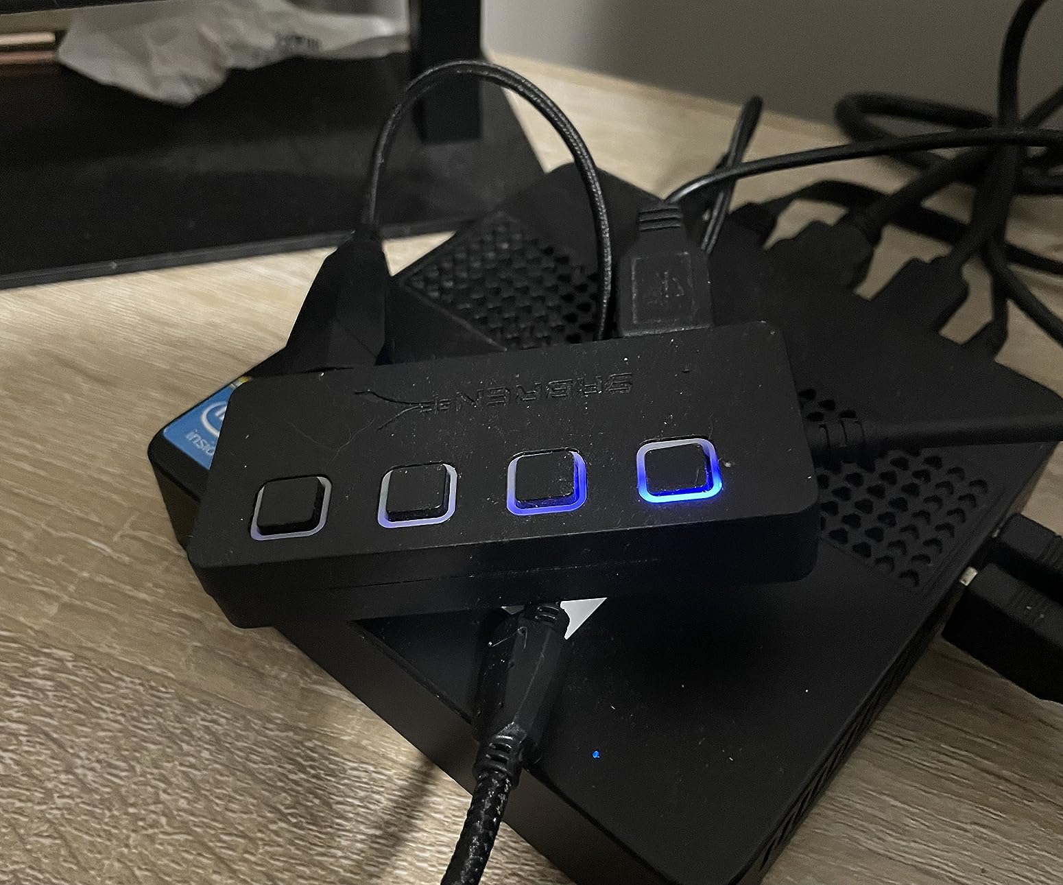 BENGOO G1 60H Wireless Gaming Headset with RGB Lights & Mic for PS5 PS4 PC customer photo 2