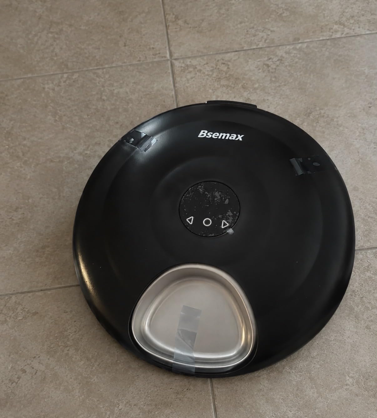 6 Meal Automatic Wet Food Cat Feeder for with Stainless Steel Tray (White) customer photo 2