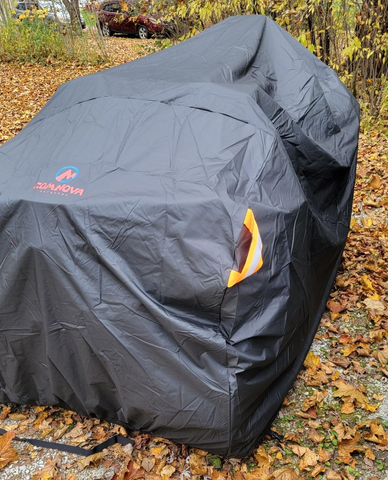 Comnova ATV Cover for 4 Wheelers - 84 Inch ATV Covers 600D Heavy Duty & Waterproof, Outdoor Four Wheeler Quad Cover All Weather Large for Polaris, Kawasaki, Yamaha, Honda, Arctic Cat and More customer photo 2