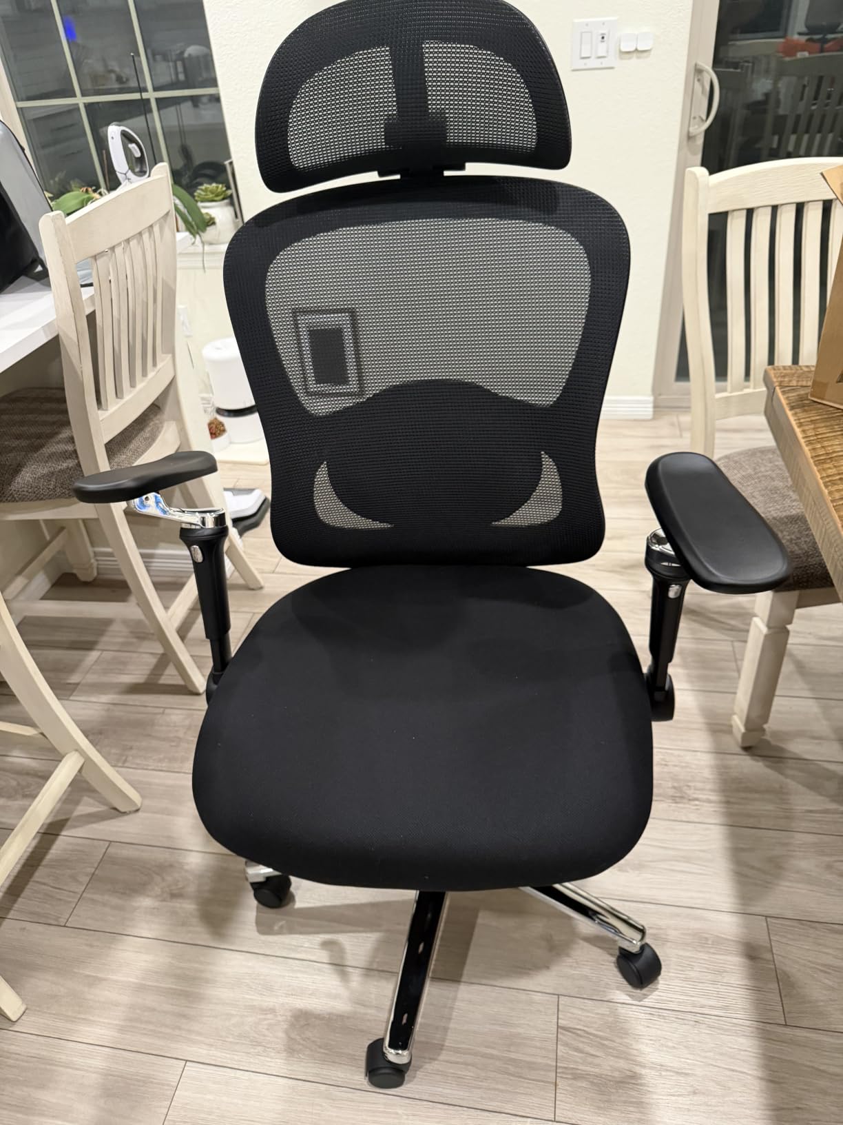 Big & Tall Ergonomic Office Chair Heavy Duty Desk Chair | 400lbs Capacity | 3D Headrest | 6D Magic Armrest | 2D Lumbar Support | Wide Seat | For Big Size customer photo 1