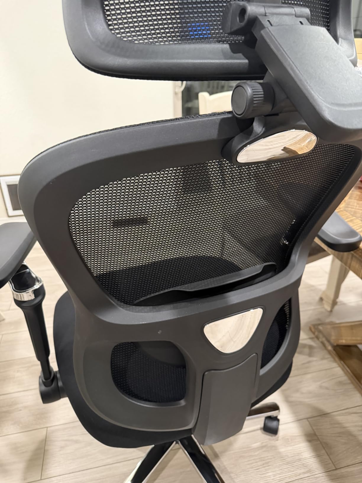 Big & Tall Ergonomic Office Chair Heavy Duty Desk Chair | 400lbs Capacity | 3D Headrest | 6D Magic Armrest | 2D Lumbar Support | Wide Seat | For Big Size customer photo 2