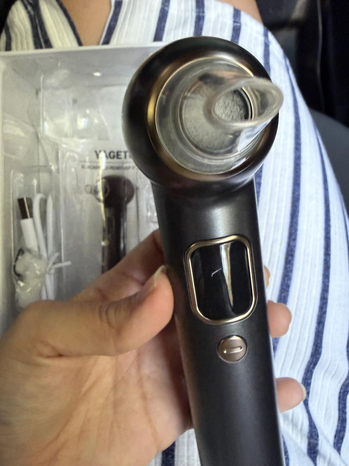 Heated Blackhead Remover Pore Vacuum with 5 Probes & 3 Suction Modes customer photo 1