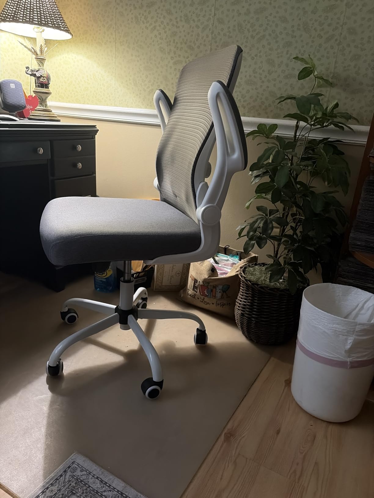 Ergonomic Office Chair for Long Hours, Adjustable Padded Lumbar Support for Lower Back Relief, 330 lb Capacity, Comfortable Computer Desk Chair for Home Office, Work & Study customer photo 2