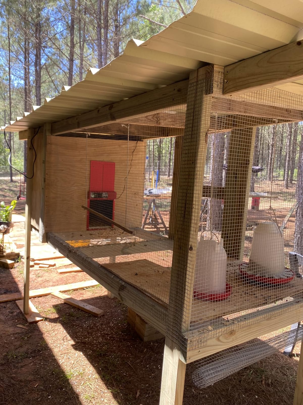 Automatic Chicken Coop Door Solar Powered XL Chicken Door 3 Modes customer photo 2