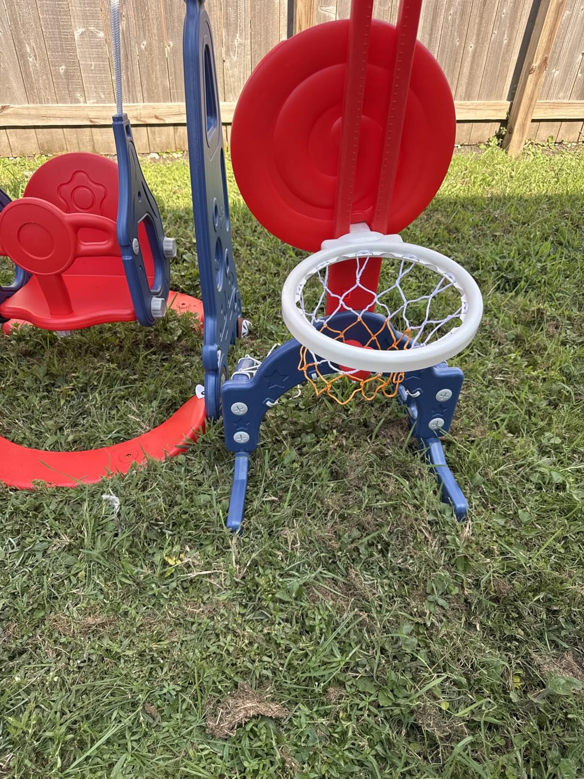 NYEEKOY 6 in 1 Toddler Slide and Swing Playset customer photo 2