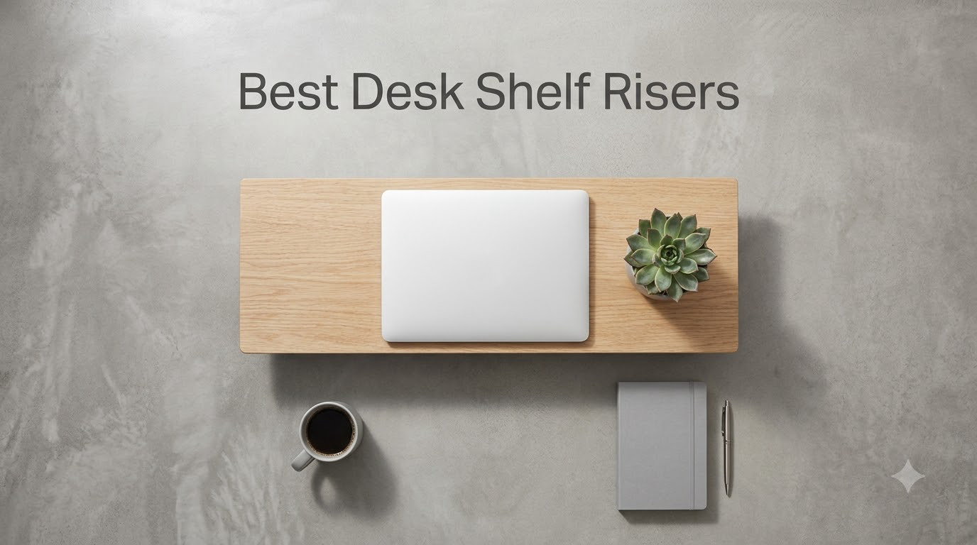 9 Best Desk Shelf Risers (September 2026) for a Cleaner Home Office