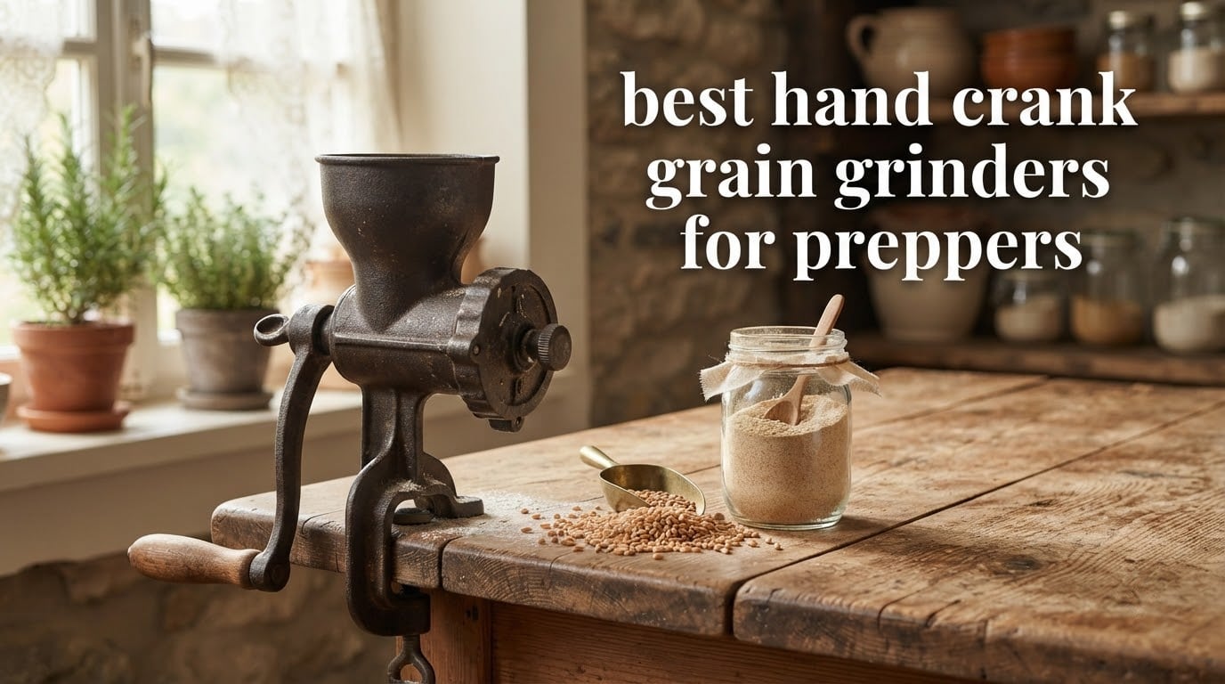 10 Best Hand Crank Grain Grinders for Preppers (October 2026)