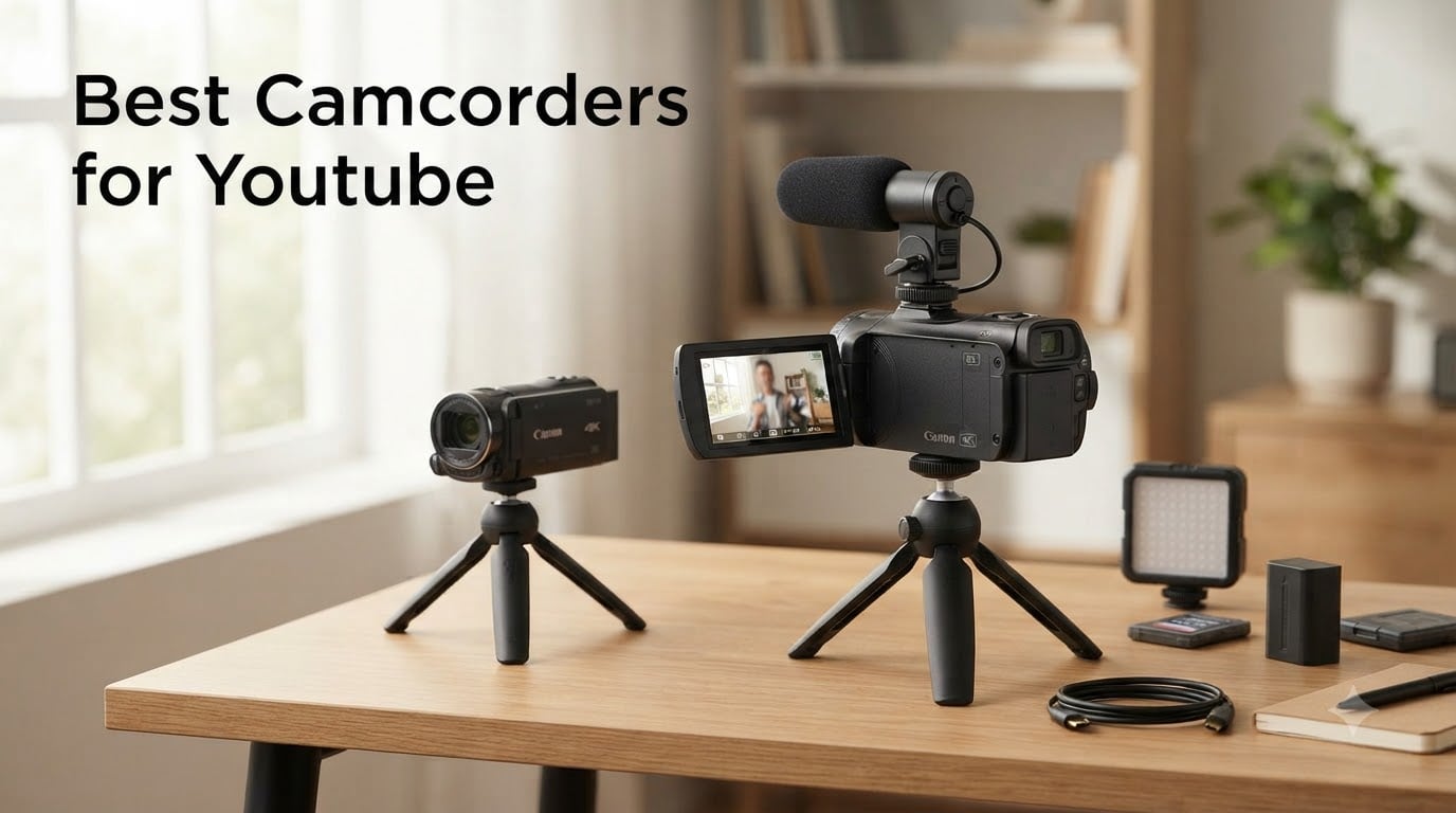 8 Best Camcorders for YouTube (September 2026) Tested & Compared