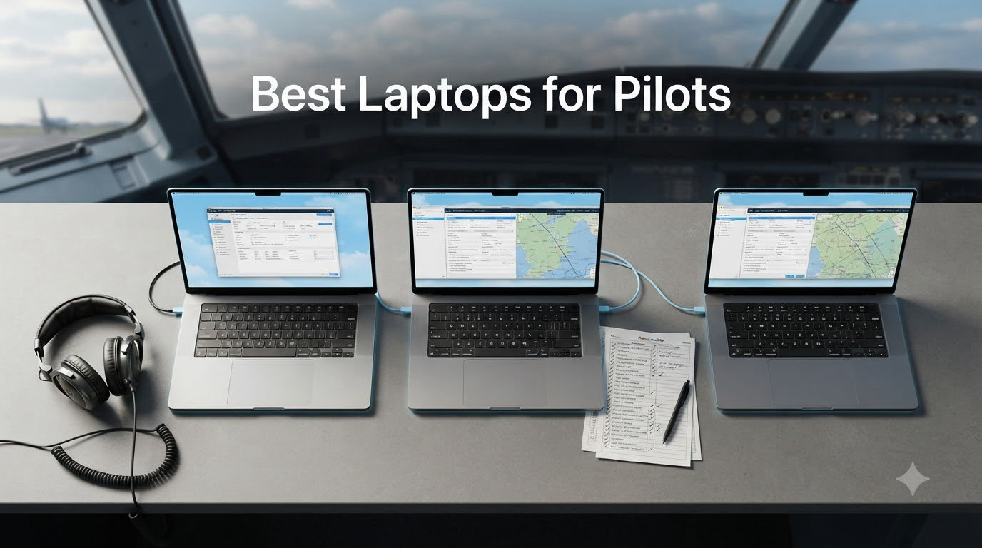 8 Best Laptops for Pilots (2026) Expert Reviews & Buying Guide