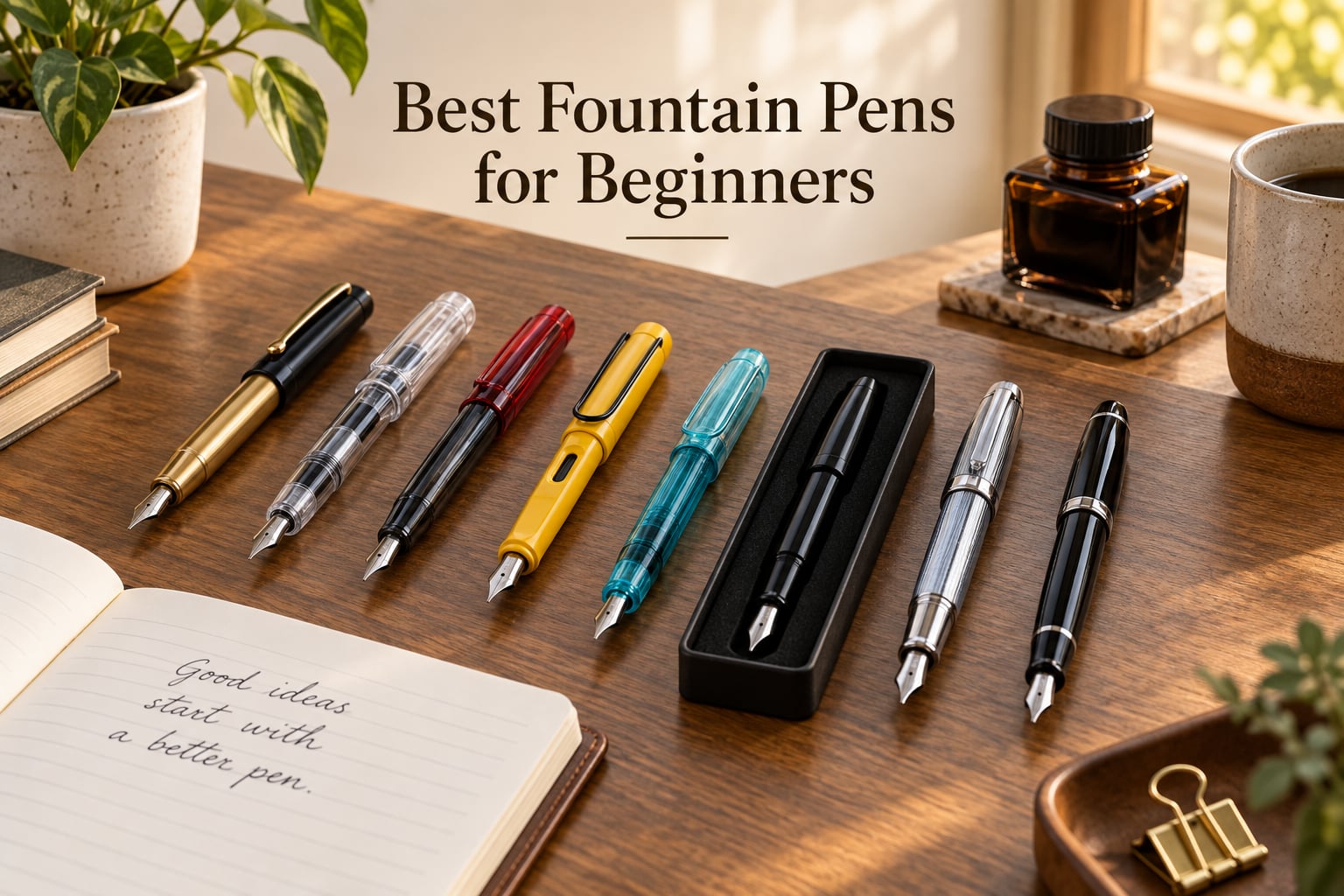 8 Best Fountain Pens for Beginners (October 2026) Tested