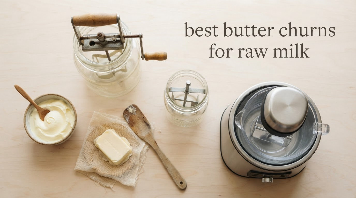 10 Best Butter Churns for Raw Milk (October 2026) Tested