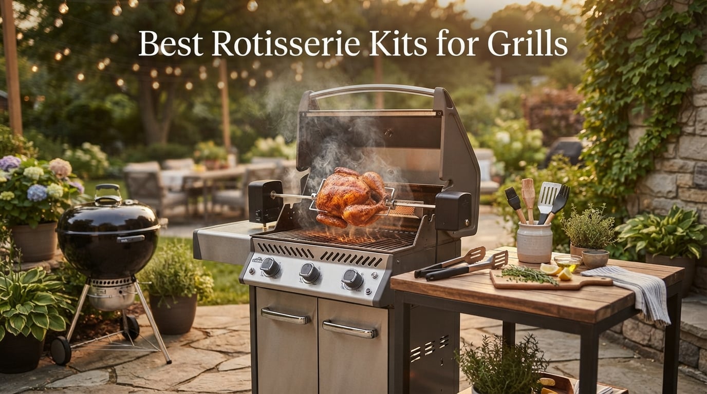 10 Best Rotisserie Kits for Grills (October 2026) Tested