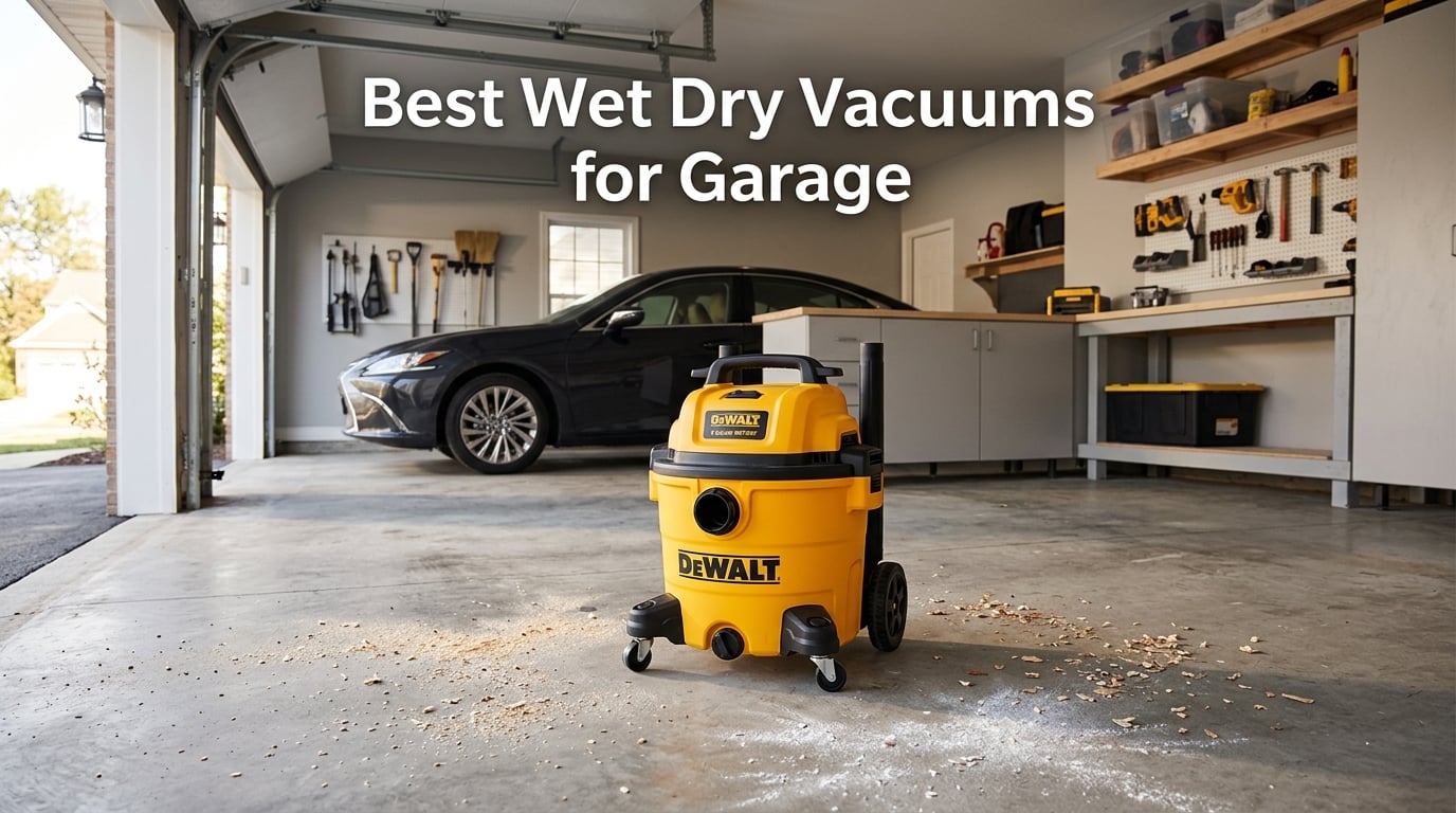 Best Wet Dry Vacuums for Garage