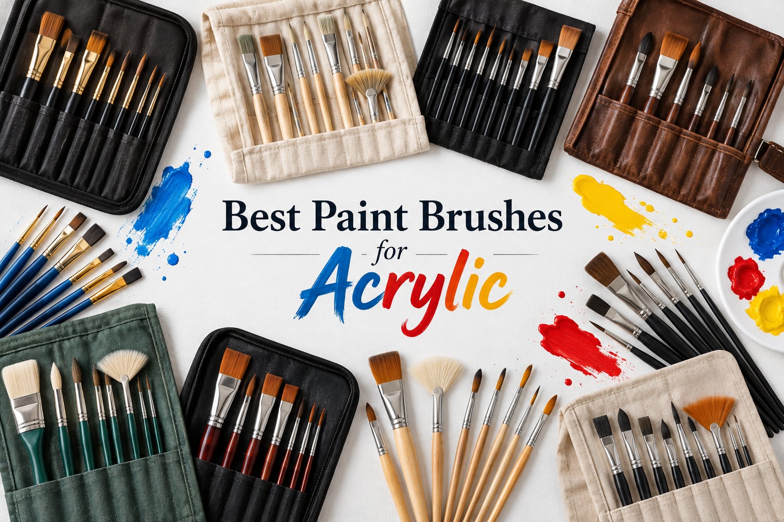10 Best Paint Brushes for Acrylic (October 2026) Tested