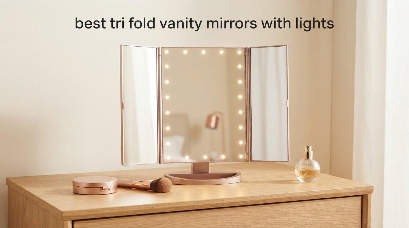 10 Best Tri Fold Vanity Mirrors With Lights (October 2026)