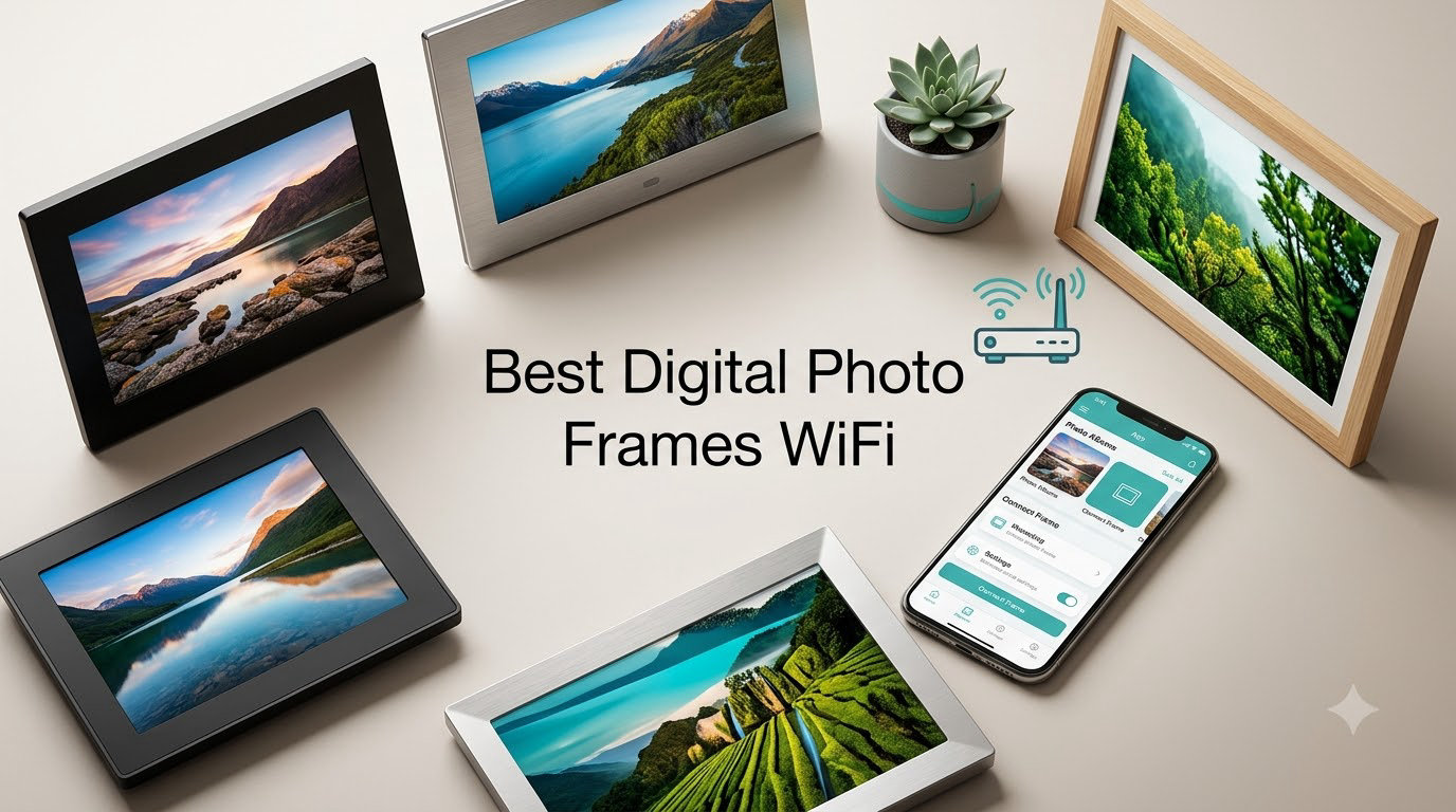 8 Best Digital Photo Frames WiFi (September 2026) Top Picks