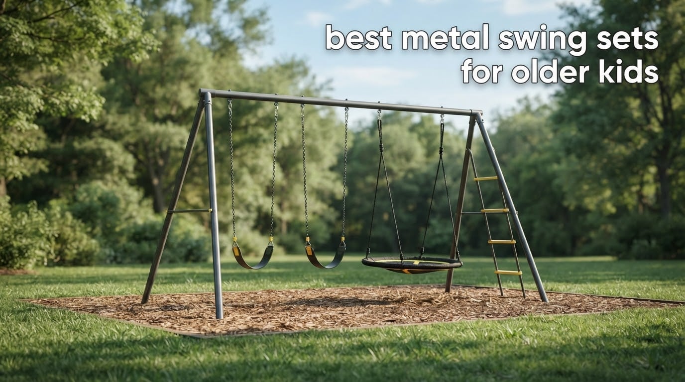 10 Best Metal Swing Sets for Older Kids (October 2026)