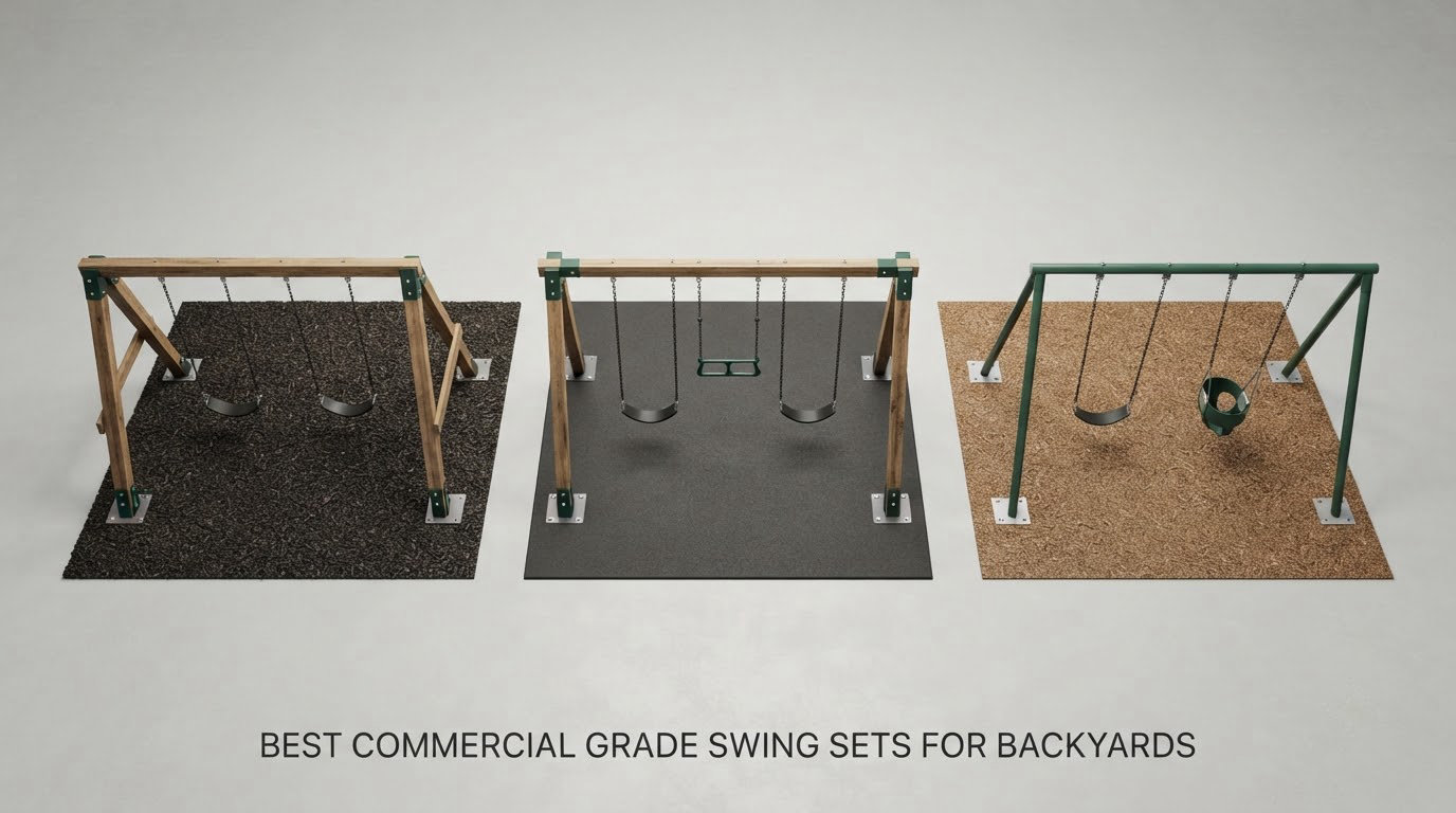 10 Best Commercial Grade Swing Sets for Backyards (October 2026)