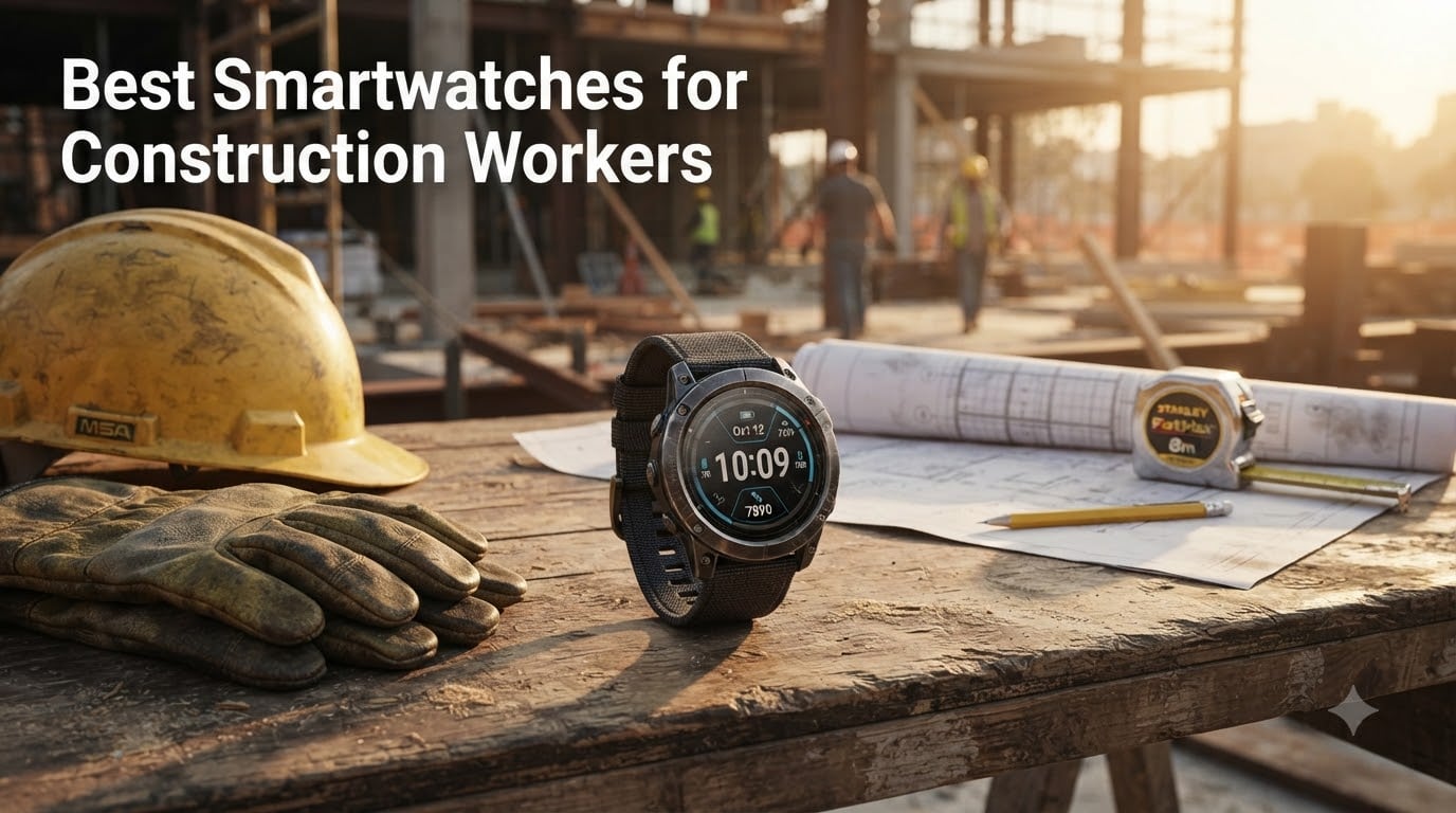 8 Best Smartwatches for Construction Workers (September 2026)