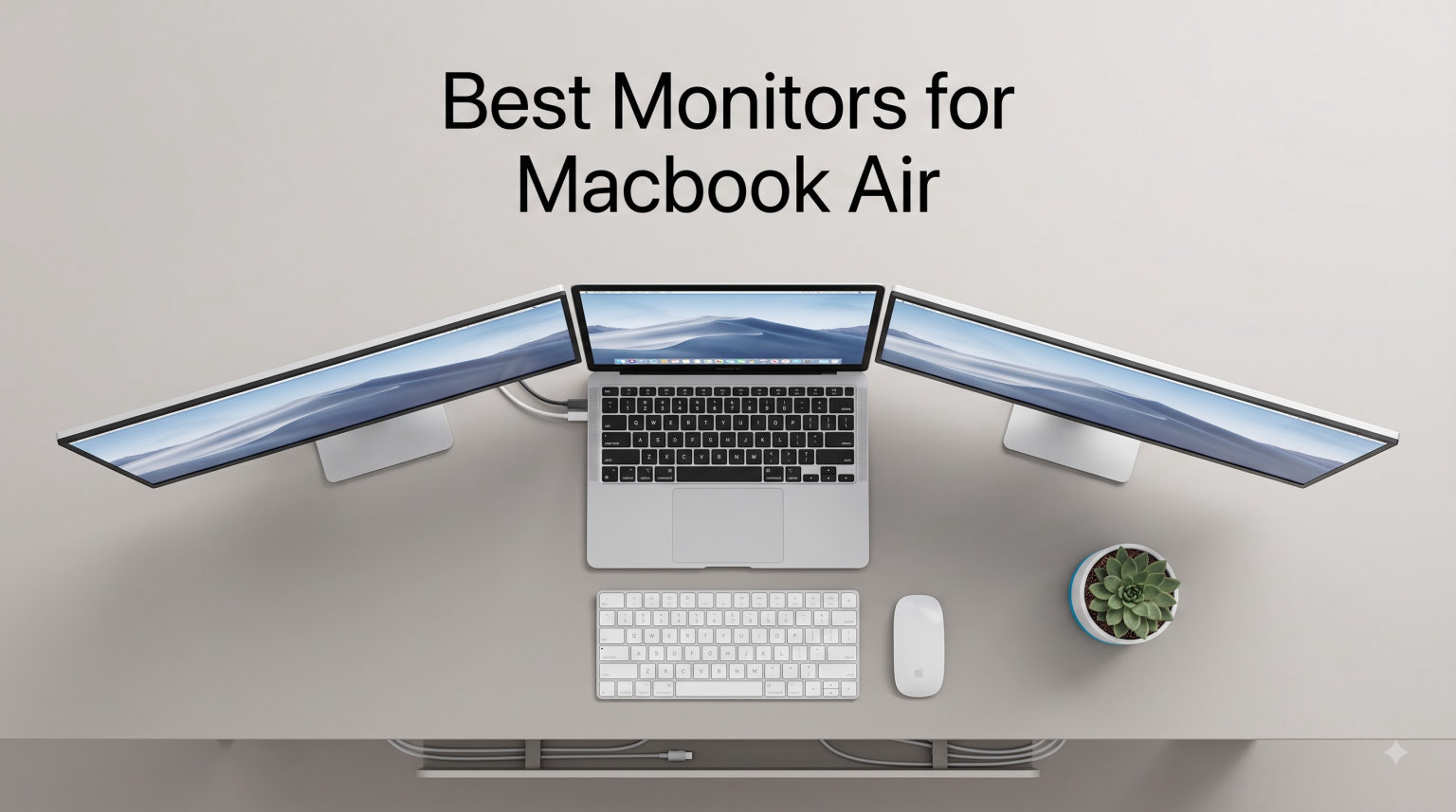 8 Best Monitors for MacBook Air (September 2026) Expert Reviews