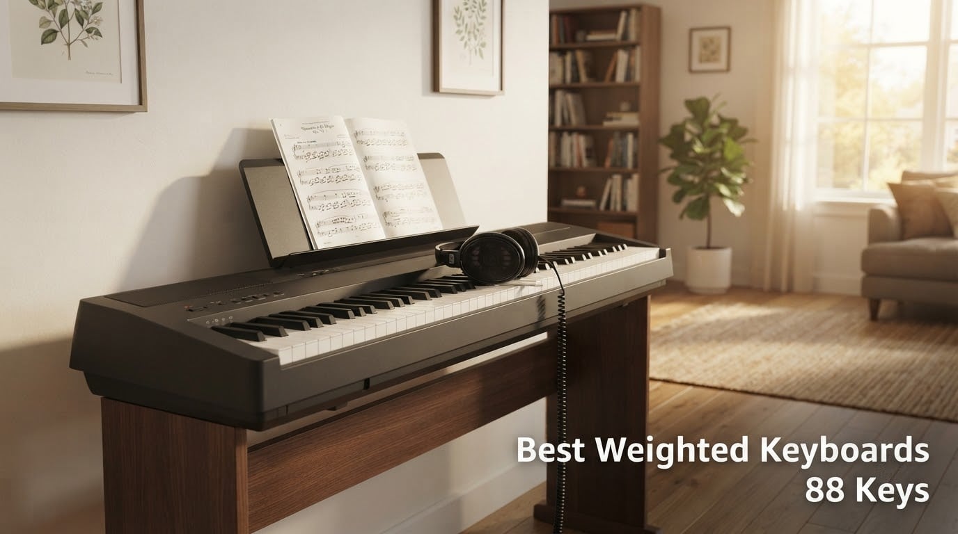 10 Best Weighted Keyboards 88 Keys (September 2026) Tested