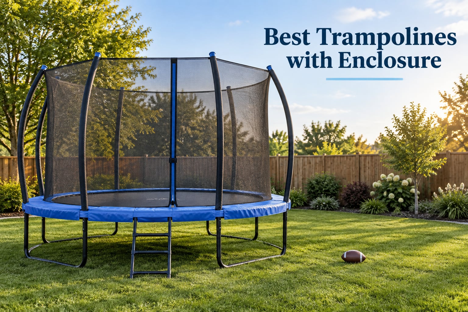 10 Best Trampolines With Enclosure (October 2026)