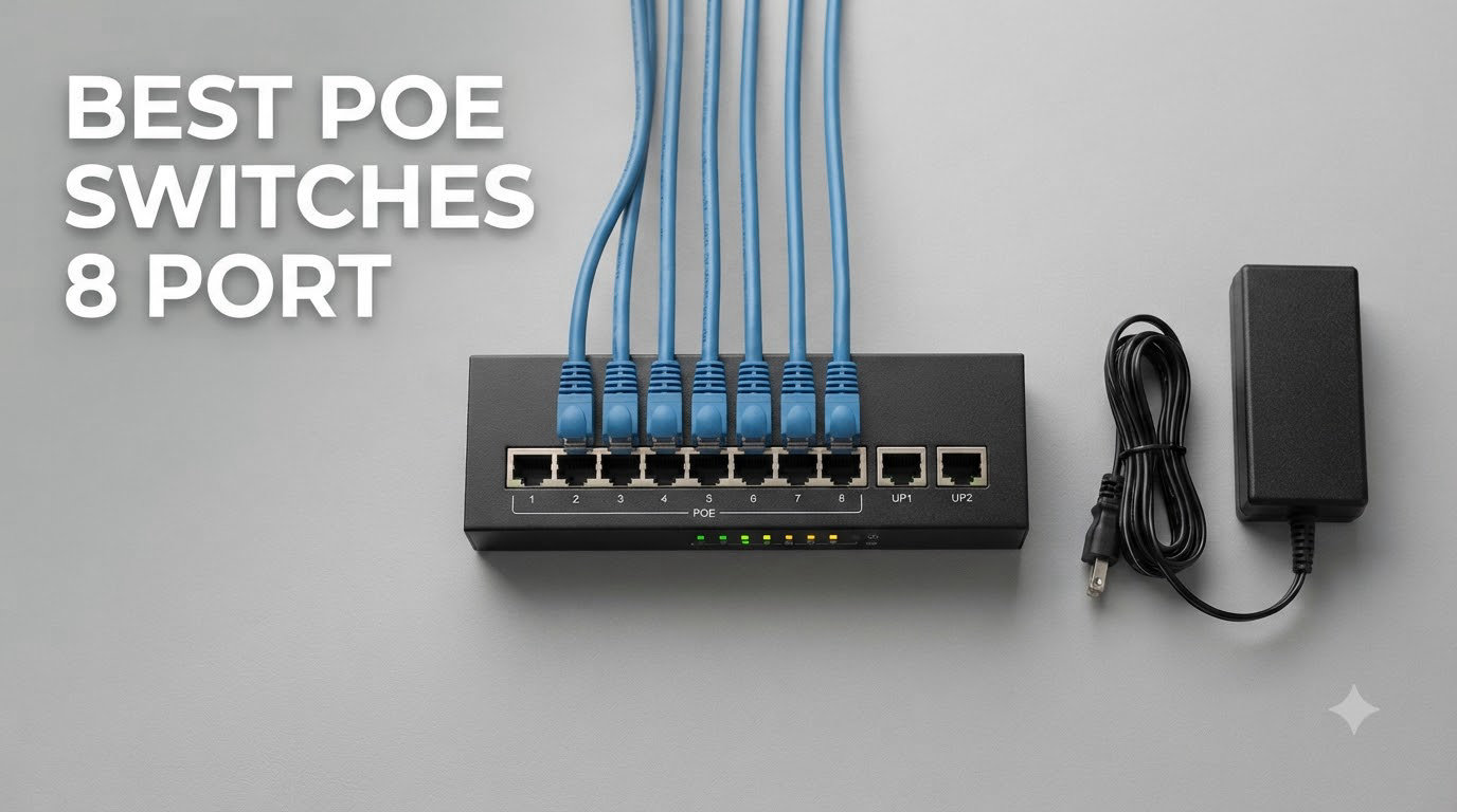 8 Best PoE Switches 8 Port (September 2026) Tested & Reviewed