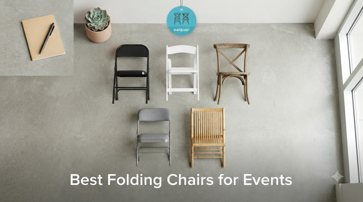 8 Best Folding Chairs for Events (September 2026) Tested & Ranked