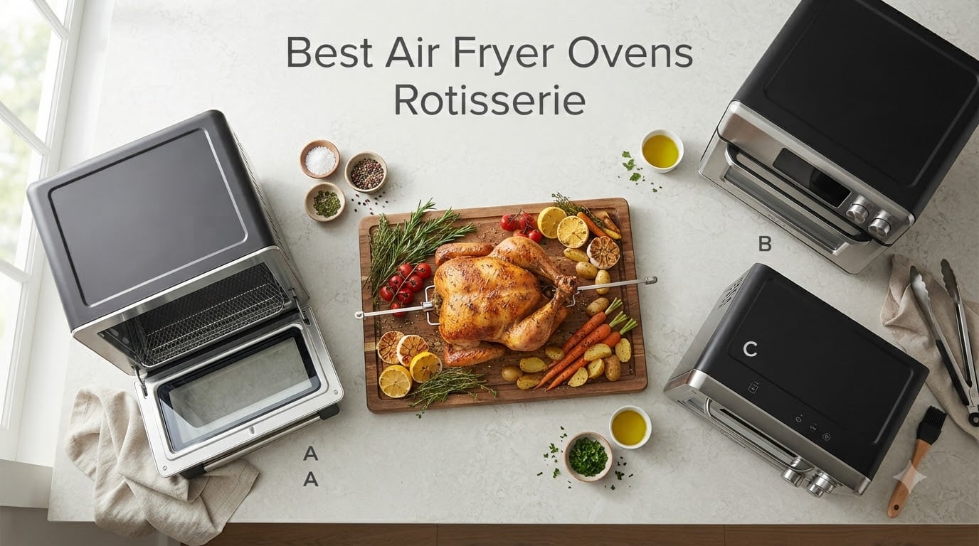 8 Best Air Fryer Oven With Rotisserie (September 2026)