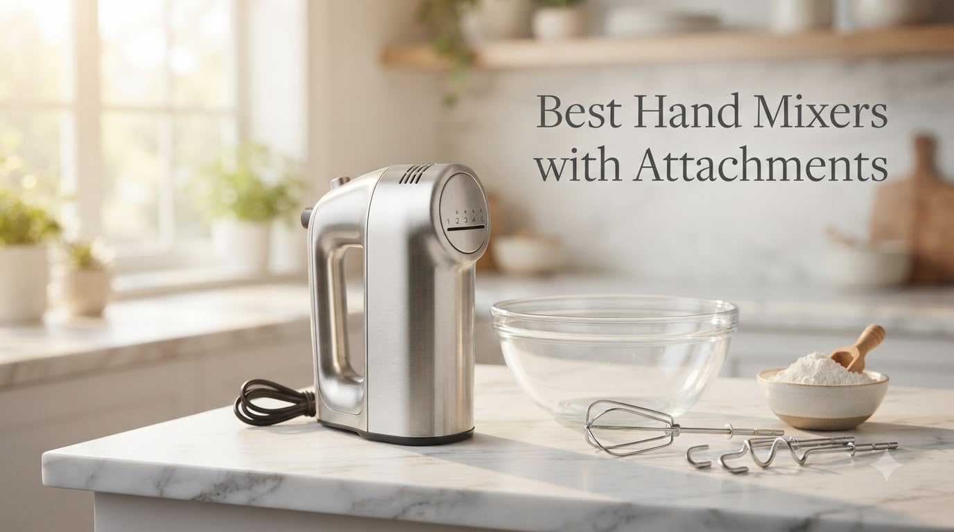 8 Best Hand Mixers With Attachments (September 2026) Reviewed