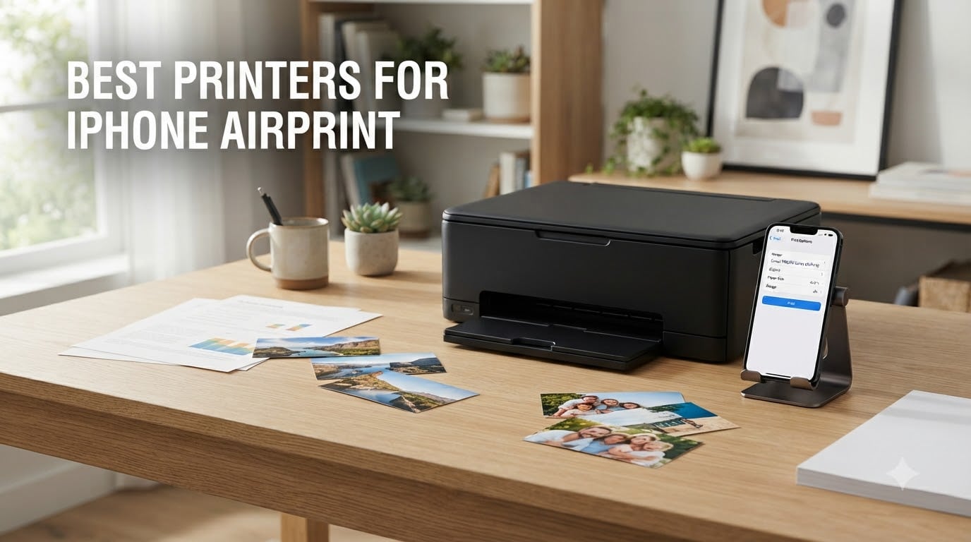 10 Best Printers for iPhone AirPrint (September 2026) Tested Picks