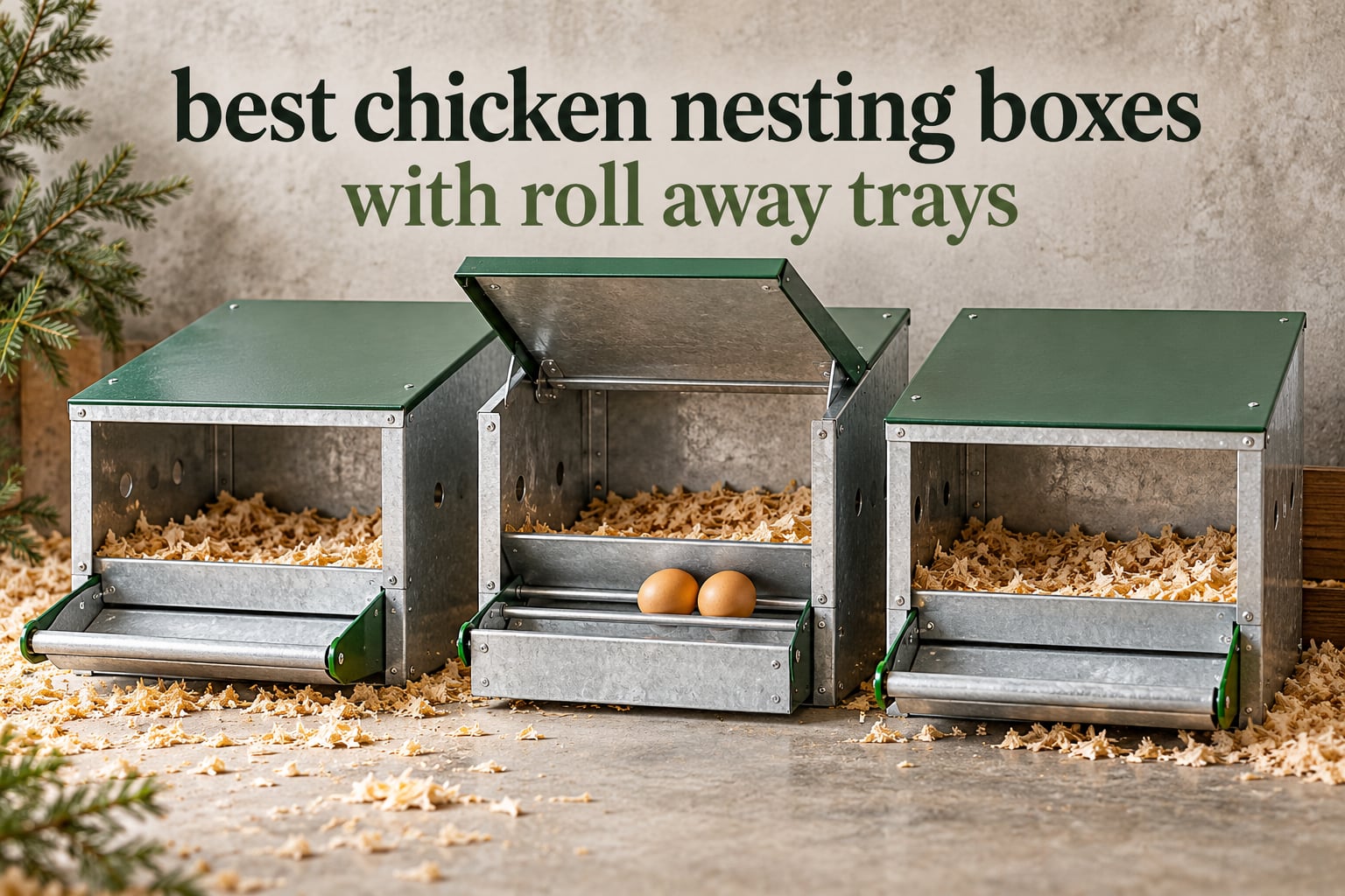 12 Best Chicken Nesting Boxes with Roll Away Trays (October 2026)