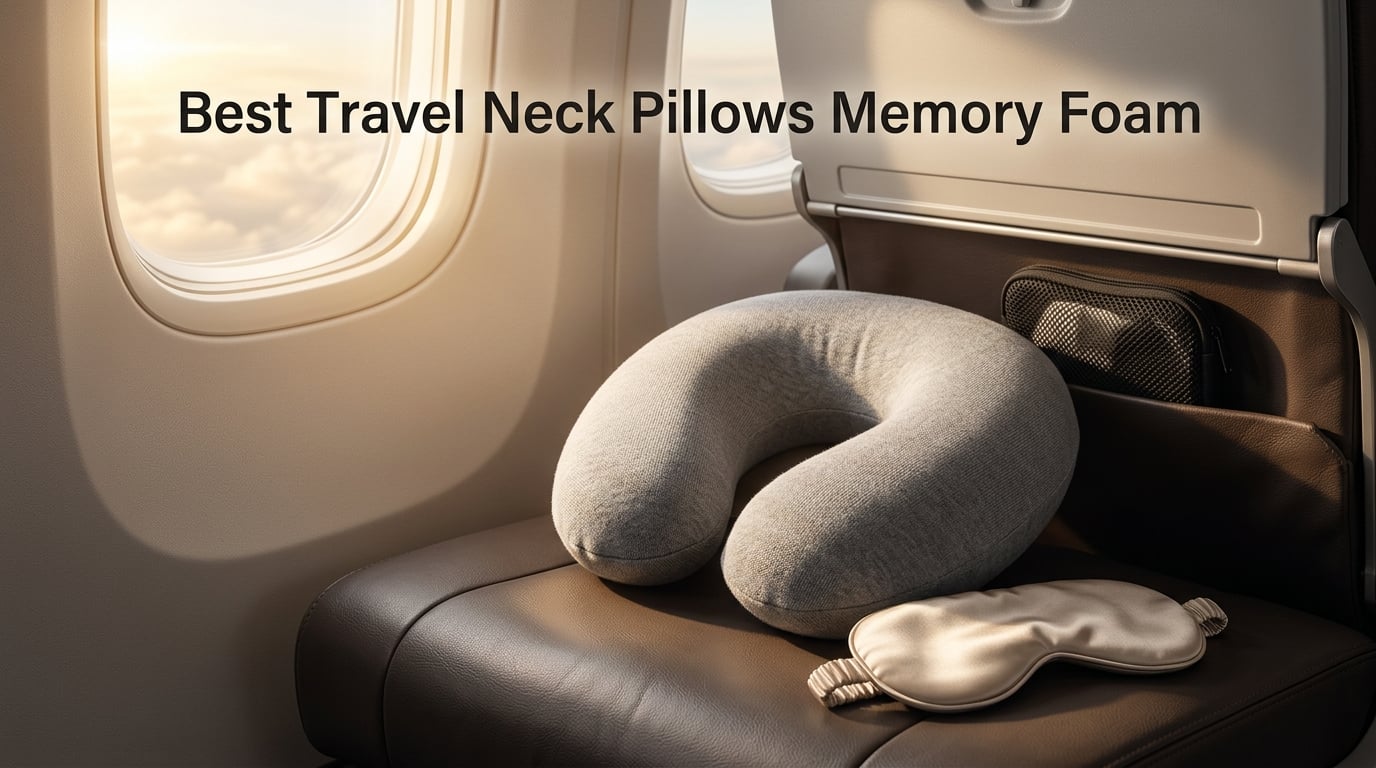 10 Best Travel Neck Pillows Memory Foam (September 2026) Reviewed